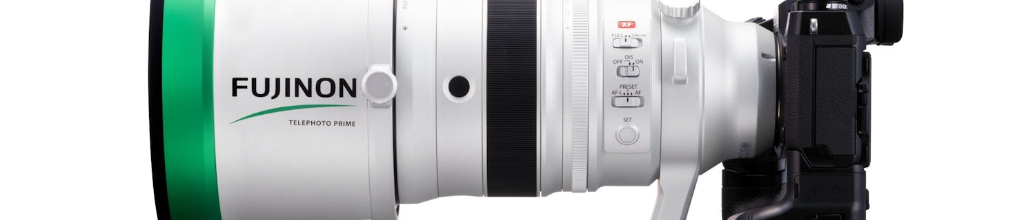 Ännu längre ut Fujinon XF 200mm F2.0 R LM OIS WR